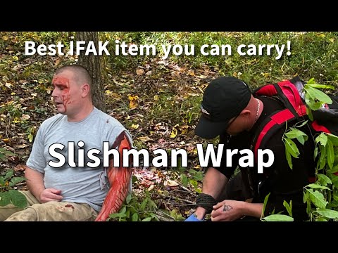 Best IFAK Item you can carry at less than 1 Ounce! The Slishman Wrap with Dave Canterbury