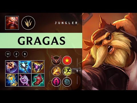 Gragas Jungle vs Jayce - VN Grandmaster Patch 25.24