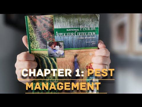 National Pesticide Applicator Certification Core Manual - Ch 1: Pest Management