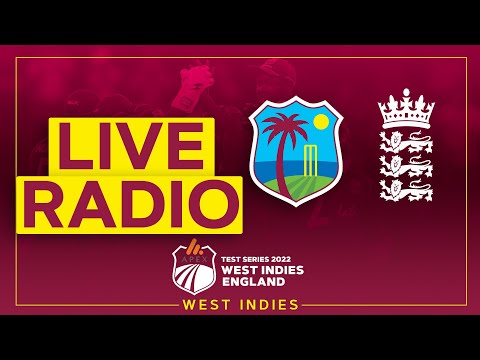 🔴 LIVE RADIO | West Indies v England | 1st Apex Test Day 4