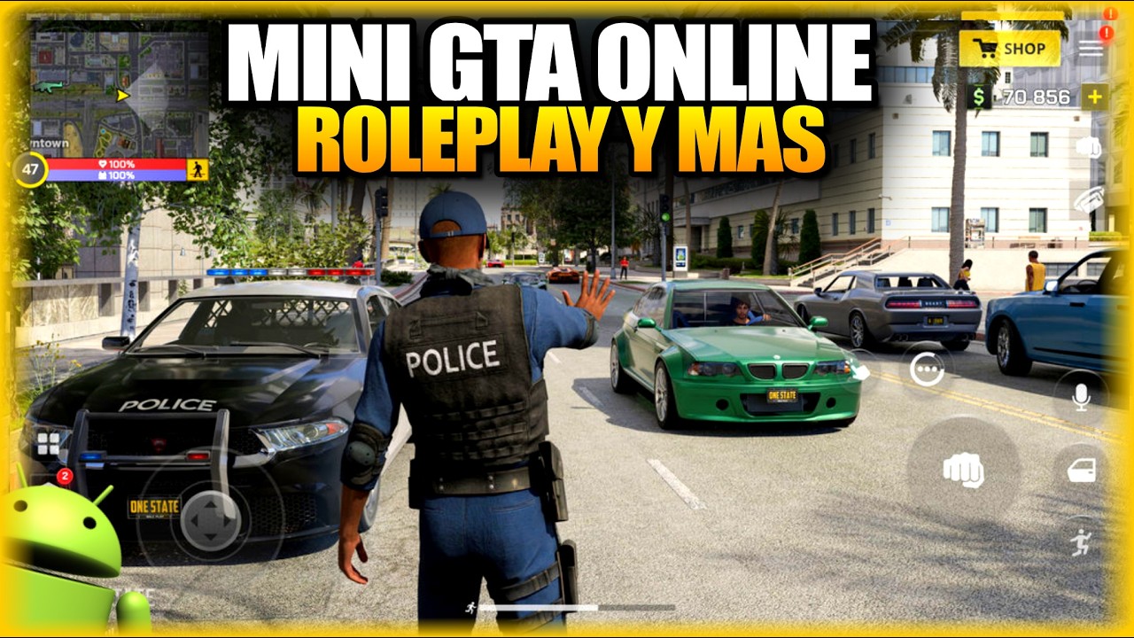 ¿EL MEJOR Juego de ROLEPLAY Estilo GTA ONLINE para CELULAR? - OneState RP Android Gameplay