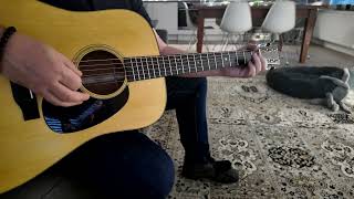Martin D-18 Satin , Keith Urban Country Comfort acoustic cover filmed with DJI Osmo Pocket 3