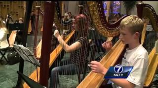 Harpist concert brings melodic music to metro