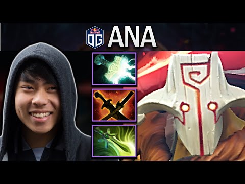 OG.ANA SMURF JUGGERNAUT - FAVORITE HERO - DOTA 2 7.29 GAMEPLAY