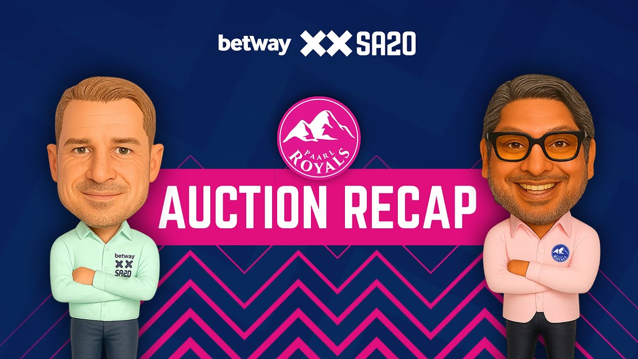 Paarl Royals Auction Recap with Dale Steyn
