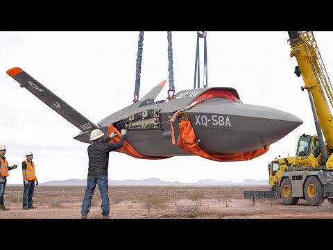 Testing US Air Force’s Super-Advanced Stealth Fighter Drone