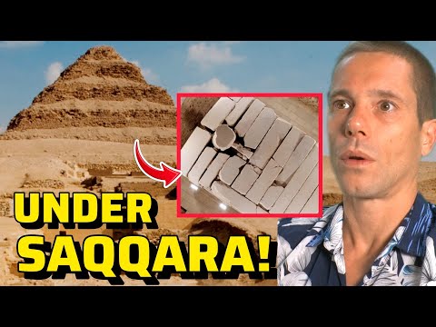 The GRANITE CUBES Beneath Saqqara: Ancient HIGH TECH?