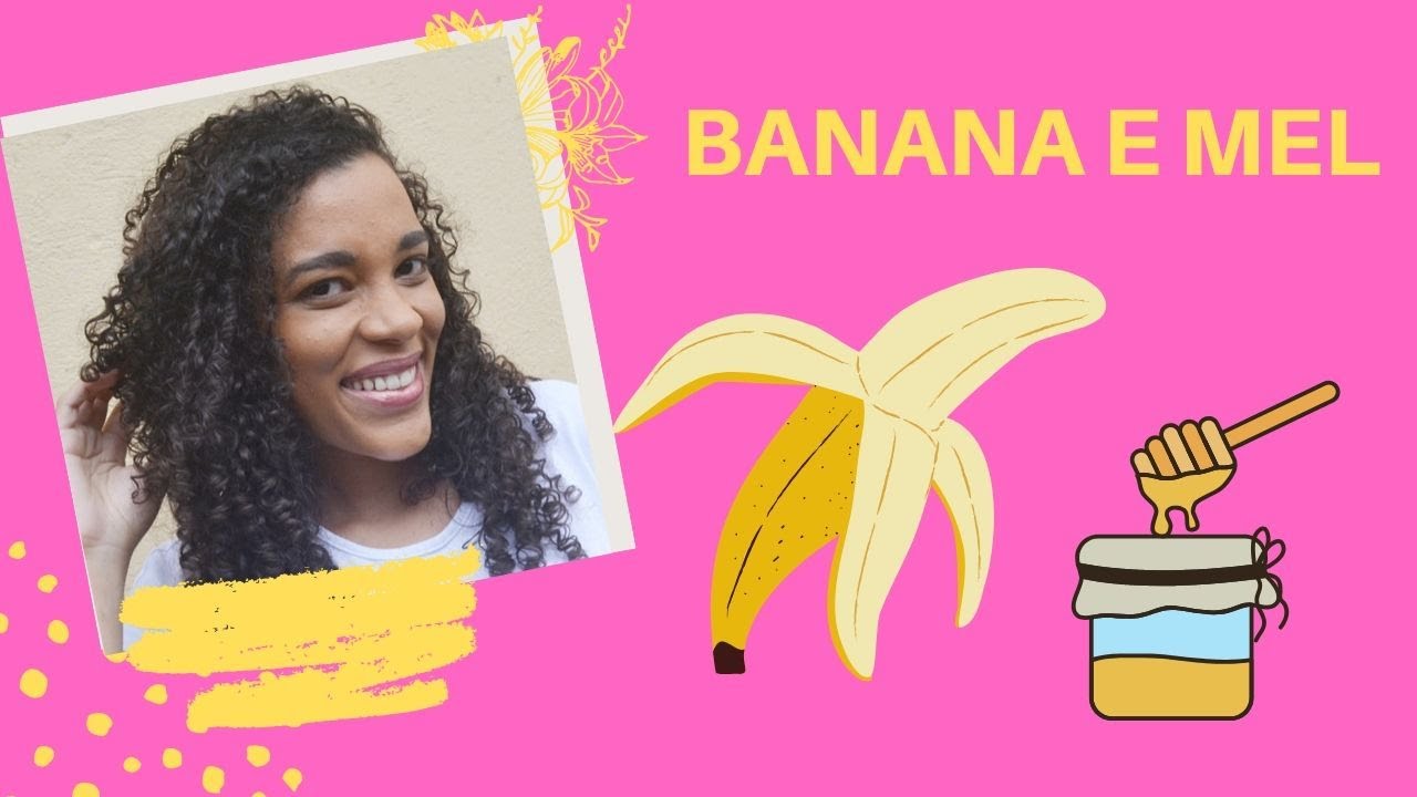 HIDRATAÇÃO CASEIRA de banana com mel