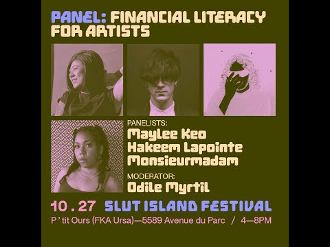 "Financial literacy" Hosted by Odile Myrtil
