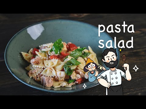 How to Make Italian Pasta Salad | ๆๅคงๅฉ้ข่ฒๆ | salad recipes