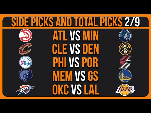 NBA Picks Today 2/9/26 NBA Picks and Predictions NBA Bets Today