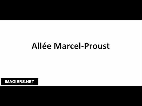 How to pronounce Allée Marcel Proust