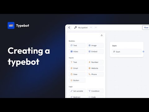 Typebot - Open-source conversational apps builder