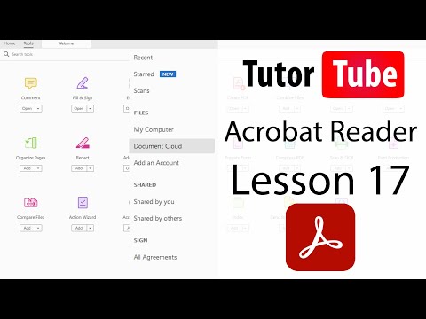 Adobe Acrobat Reader Tutorial Lesson 17 Freeform Drawing Tool and Eraser Tool