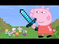 6 Minecraft Speedrunners Vs GIANT Peppa