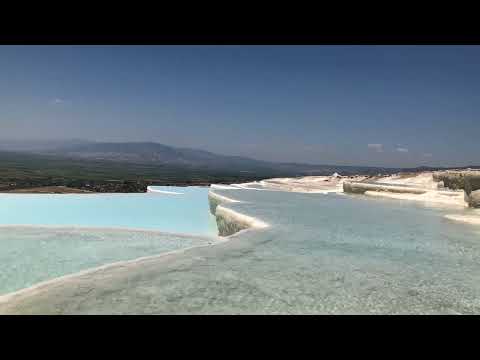Pamukkale Travertines in Daylight