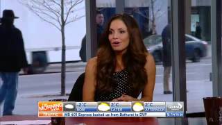 Trish Stratus on The Morning Show (Feb 2012)