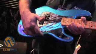 Video thumbnail for Fender Steve Harris Precision Bass: Maiden Bassist's Signature P Bass Gets All Sparkled Up by gearwire