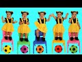 Música Cinco Macaquinhos | Chanson Cinq petits singes | Comptines Et Chansons | À Bébé Chanson