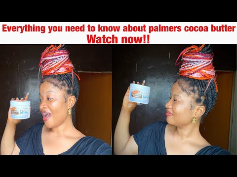 Palmers cocoa butter cream and lotion review/palmers...