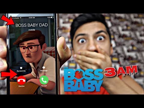 ANGRY BOSS BABY'S DAD CALLED ME AT 3AM!! *OMG SO CREEPY*