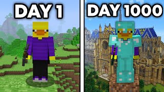 I Survived 1000 Days in Minecraft