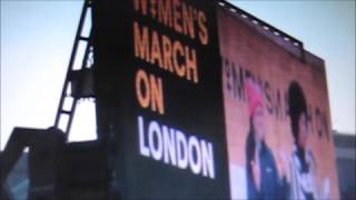 PAW'S OFF: Womens March London, 21 January 2017