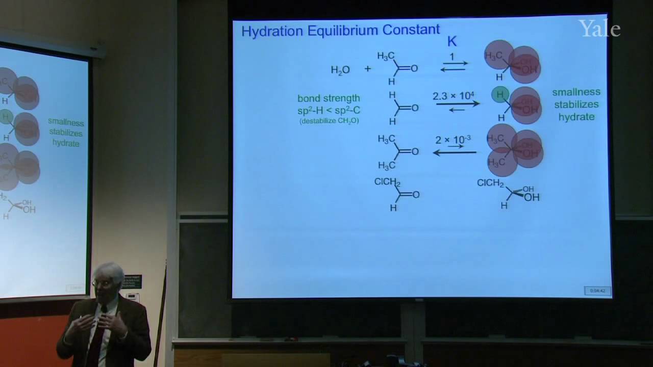 Mechanism and Equilibrium of Carbonyl Reactions