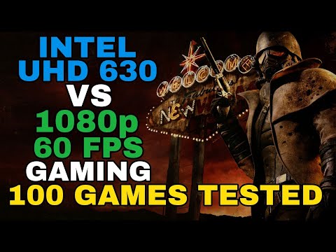 100 Games That Run at 1080p 60 FPS on a Low End PC | Tested on Intel UHD 630