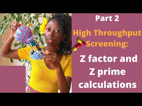 💊 HIGH THROUGHPUT SCREENING: Z PRIME and Z FACTOR CALCULATION