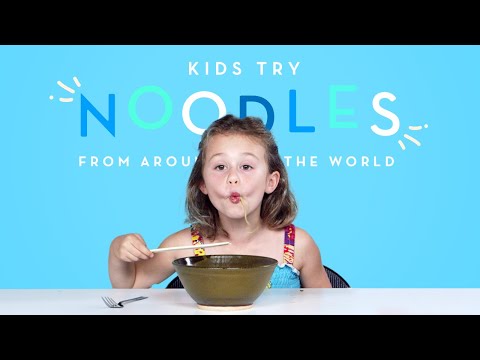 世界の麺類を食べてみよう｜キッズトライ｜HiHo Kids