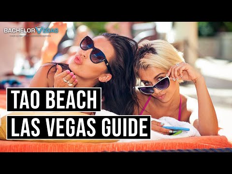 💧 Tao Beach Las Vegas Pool Party