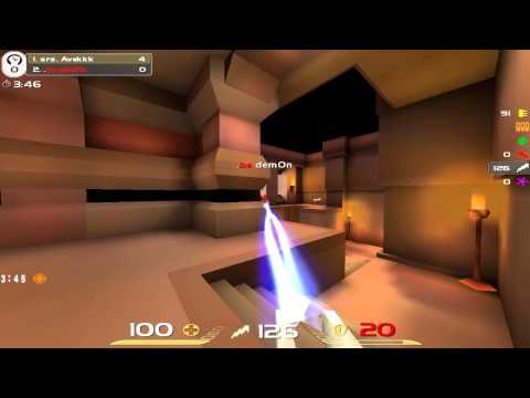 razer Avekkk vs  be dem0n ZOTAC QuakeLive Cup 54 qf g2 dm13