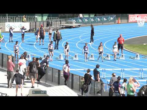 Girls Under 11 80m Hurdles H3 - 2020 State Combined Events Championships // LAVicTV