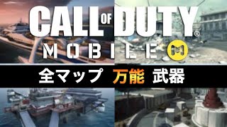 【CoDモバイル】初心者必見！今更聞けない全マップ万能最強武器！