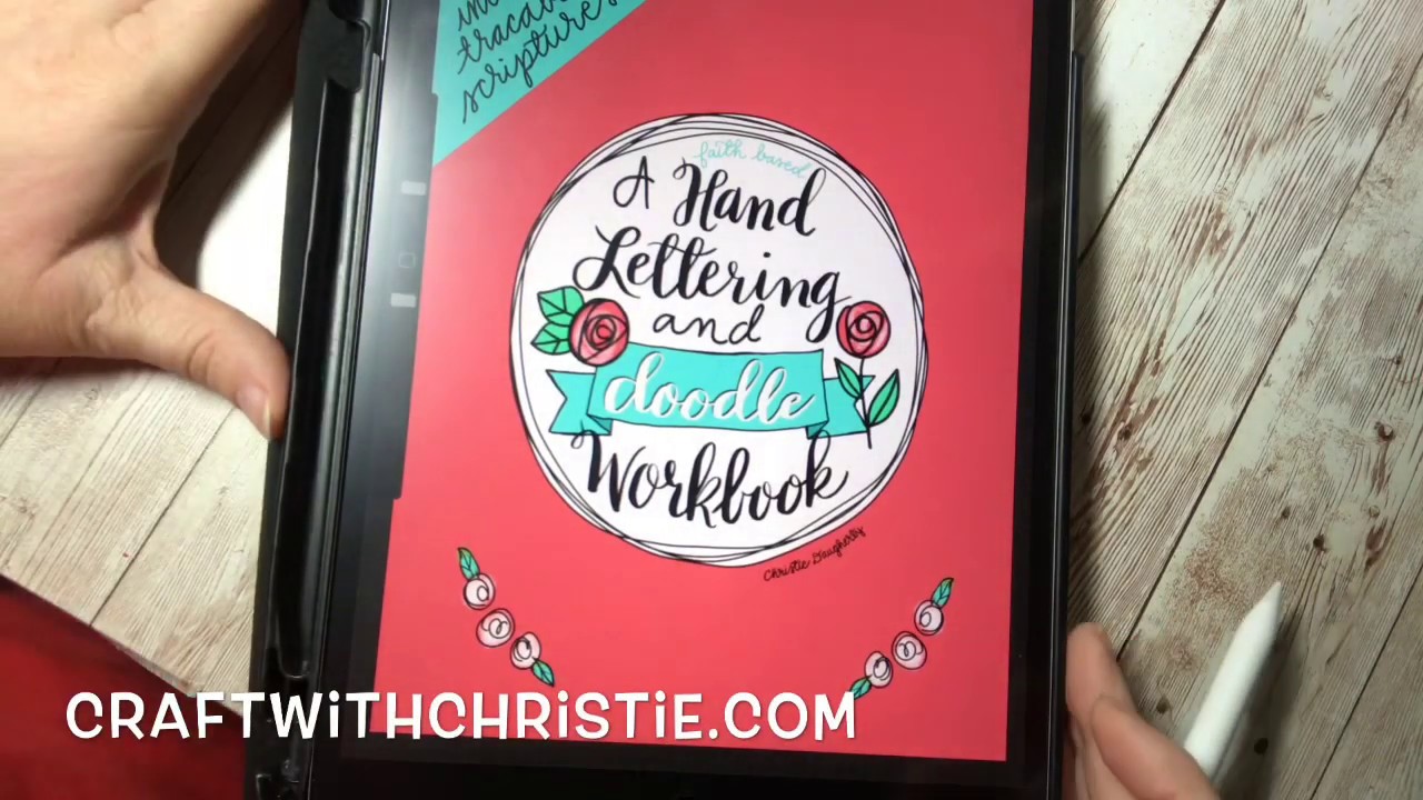 Hand Lettering & Doodle Workbook: Practice every day using this book