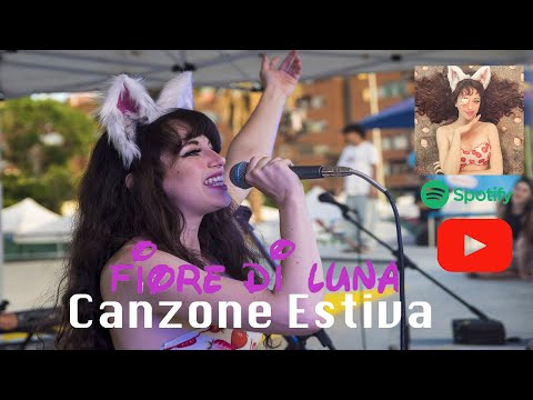 Fiore di Luna  -  Canzone Estiva  - LIVE OstiaComix22
