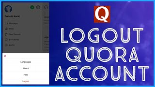 How To Log Out Quora Account | Sign Out Quora
