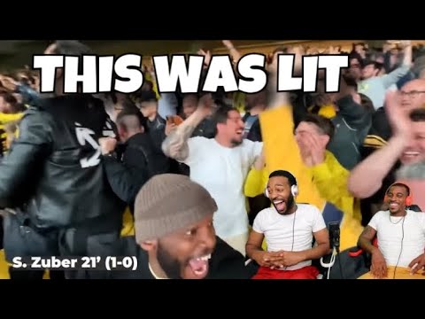 American brothers react to...AMERICAN WITNESSES THE BEST ATMOSPHERE IN GREECE??? AEK ATHENS VS PAOK!