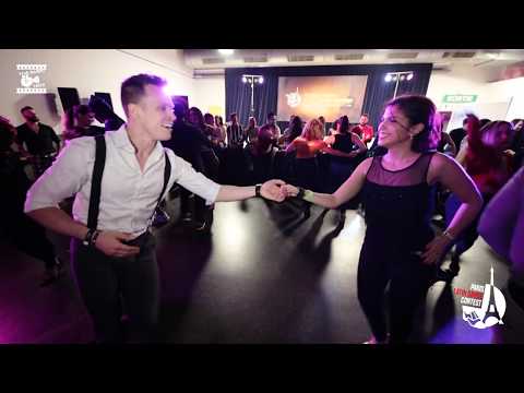 Julien Cogordan & Lamya - social dancing @ Int'L Salsa Shines Contest