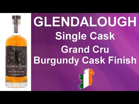 Glendalough Single Cask Grand Cru Burgundy Cask Finish Irish Whisky Review #243 from WhiskyJason
