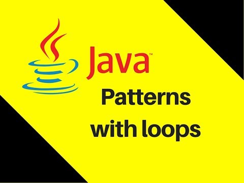 5 9 Java Tutorial Part 10 1 Patterns with loops | Lecture