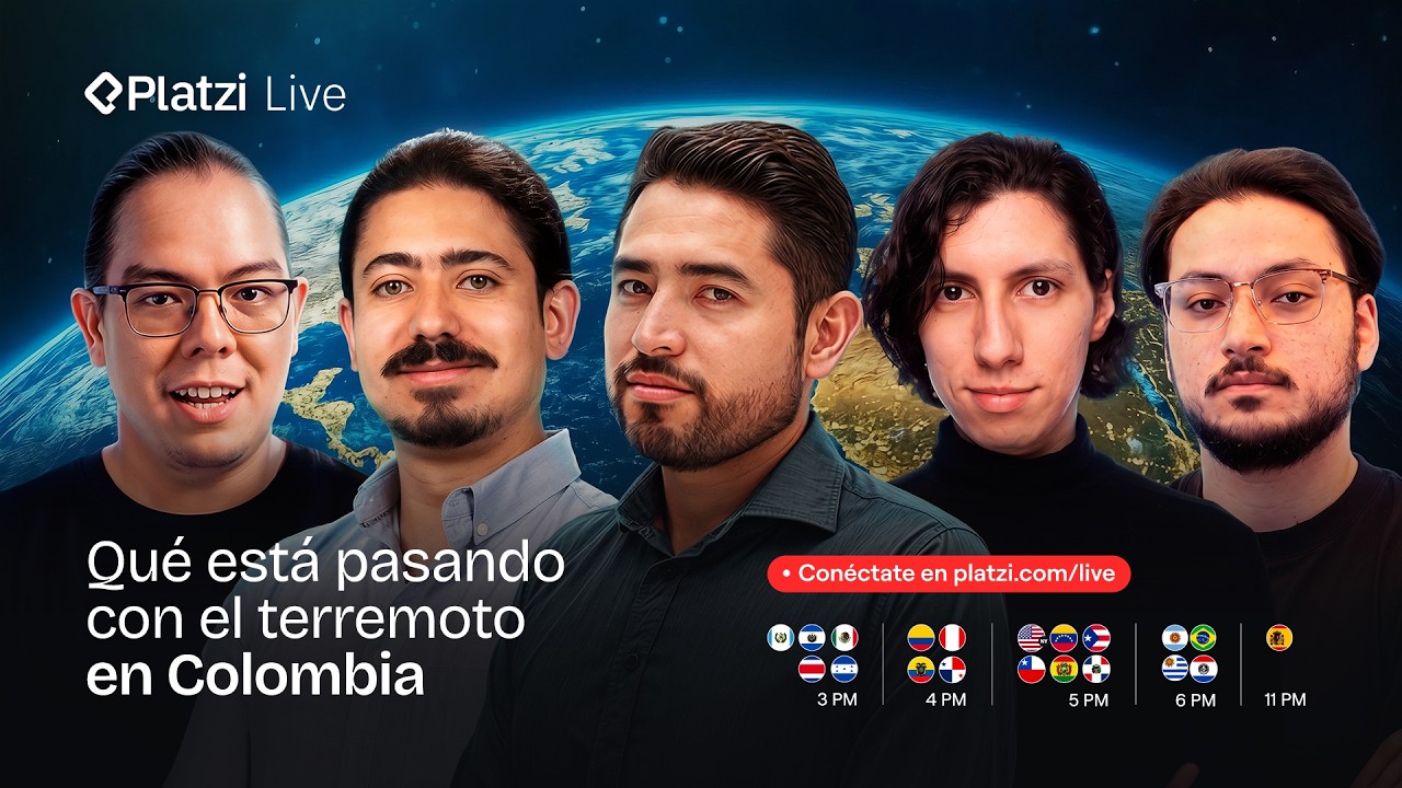 La Colombia que el terremoto destruyó | Platzi Live