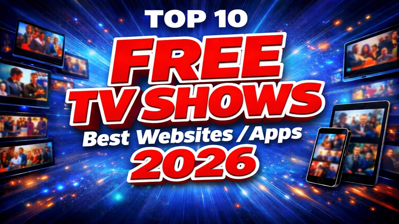 Top 10 Best FREE WEBSITES to Watch TV Shows Online! 2026