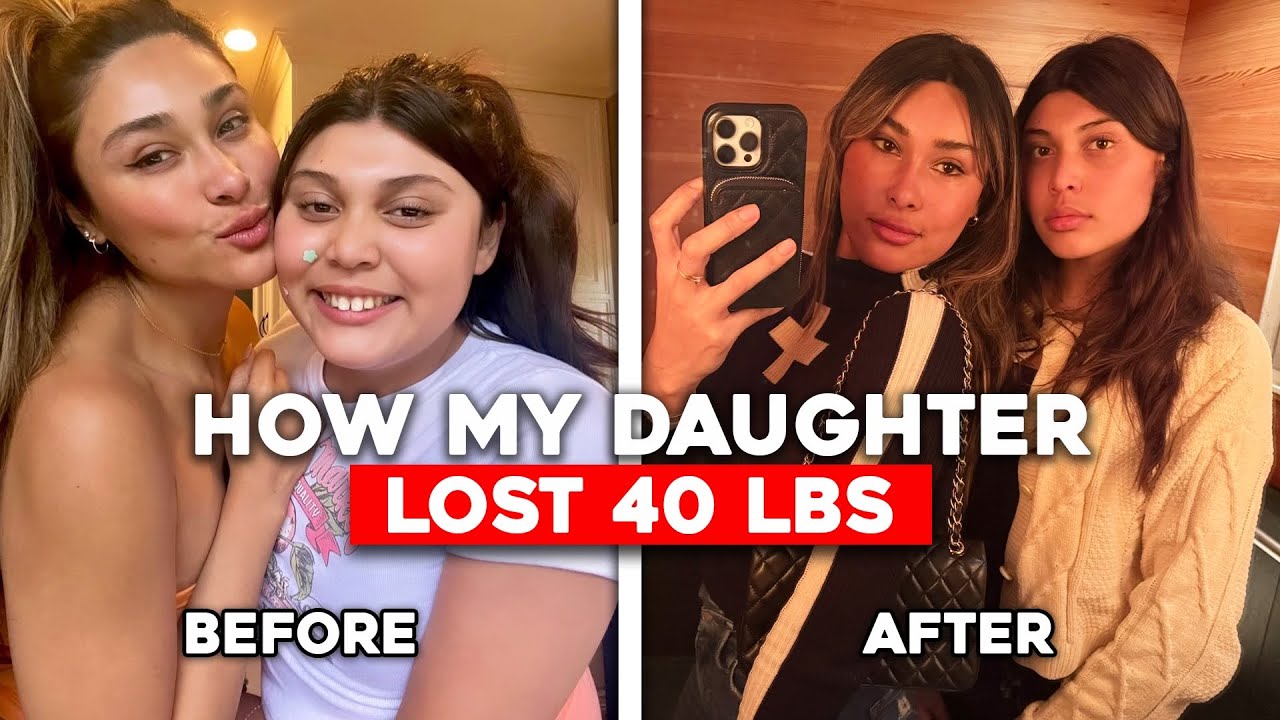 How my Daughter Lost 40lbs in 8 Months!