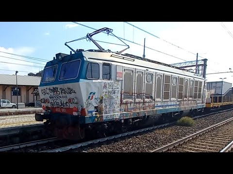 E652 001 PROTOTIPO RFI IN DOPPIA ~ Una giornata alla stazione di Treviglio | 82° parte