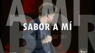 Video thumbnail of "LUIS MIGUEL - SABOR A MI with TRANSLATION LYRICS ( TAKEN FROM The Album ROMANCES 1997 )"