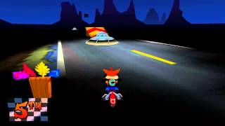 Crash Bandicoot: Warped 105% Walkthrough HD - Part 32: Area 51?