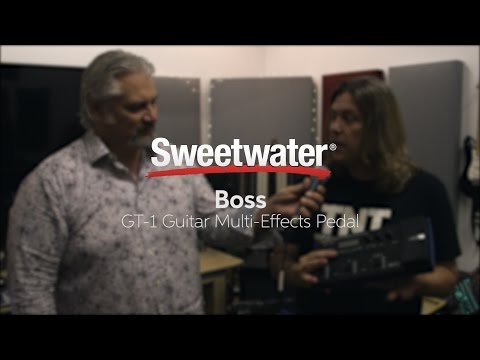 BOSS GT-1 Guitar Multi-effects Pedal Overview