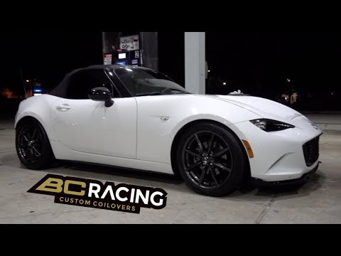 ND Miata Gets BC Coilovers!